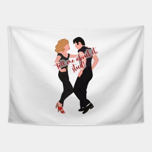 Sandy & Danny ~ Grease Tapestry