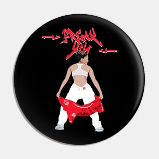 Freaknik White bone Pin