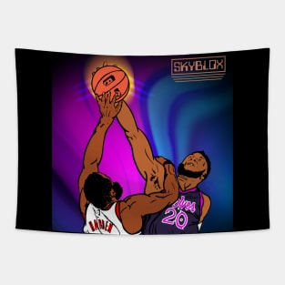 Josh Okogie SkyBloxx 2 Tapestry