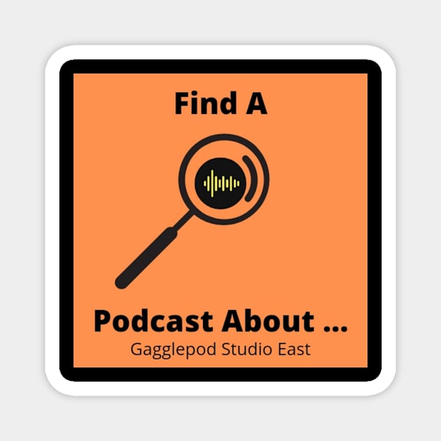 FAPA Logo Magnet by Find A Podcast About