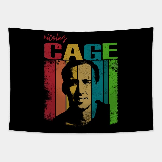 Cage Classics Revisiting Unforgettable Moments In Cinema Tapestry by Silly Picture