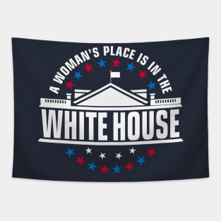 A Woman's Place is in the White House Tapestry