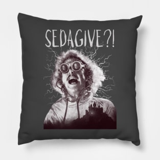 sedagive bw Pillow