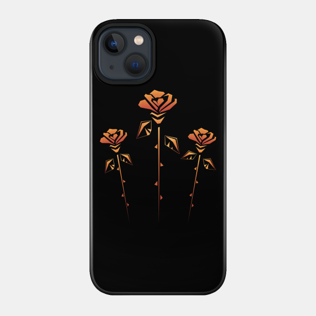 Bloomin' Gold - Flowers - Phone Case
