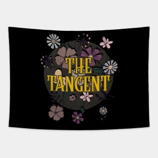 Aesthetic Tangent Proud Name Flowers Retro Styles Tapestry