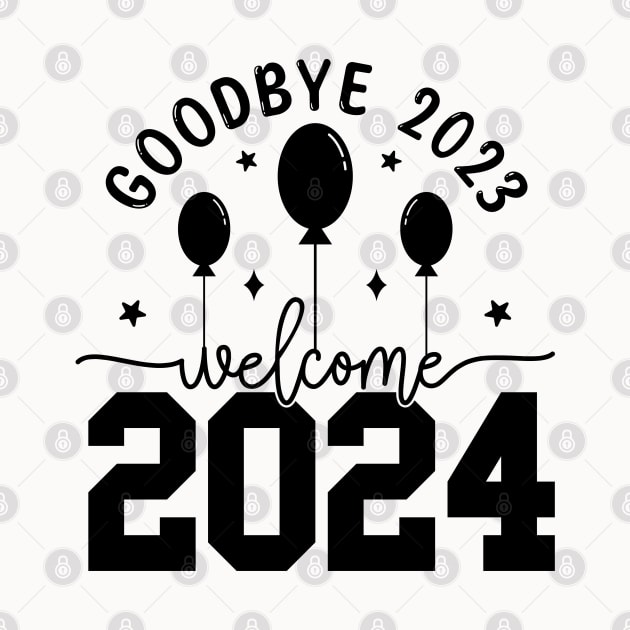 Goodbye 2023 Welcome 2024 by MZeeDesigns