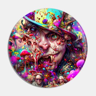 Fear and Loathing in Wonderland #2 Pin
