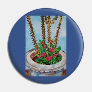 Cactus Flowers Pin