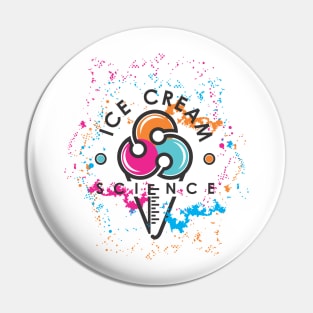 Ice Cream Science Pin