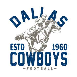 Vintage Dallas Cowboys 2 by Buck Tee T-Shirt