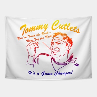 tommy cutlets / tommy devito yelow, red, purple and blue colour Tapestry