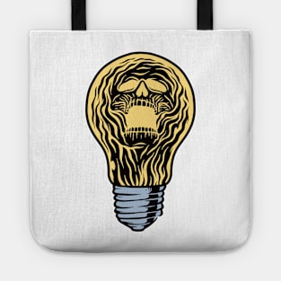 Ghost Light in the Bulb Tote