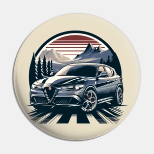 Alfa Romeo Stelvio Pin