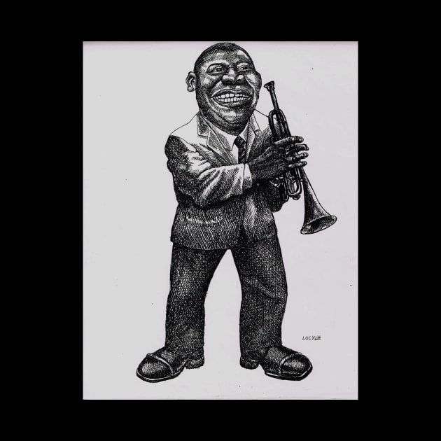 Satchmo by ArtMagician