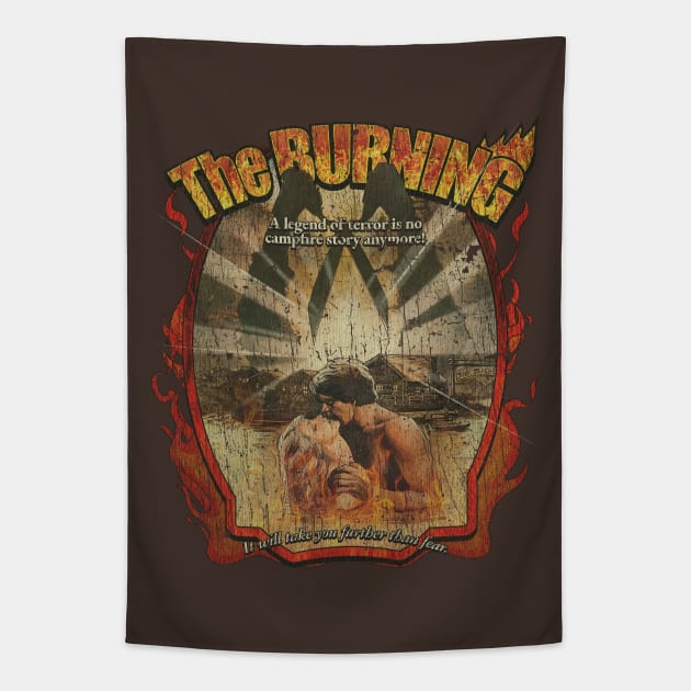 The Burning 1981 Tapestry by JCD666