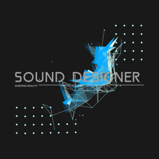 Sound Designer Blue T-Shirt