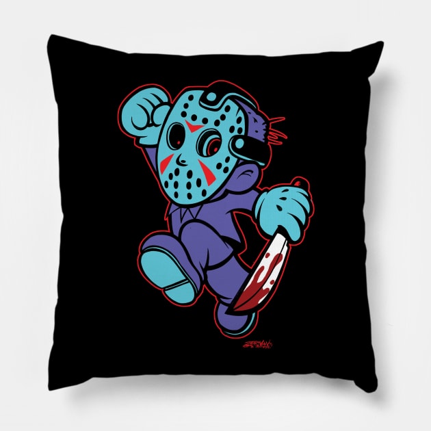 STABIO ( 8-bit color ver) Pillow by ZornowMustBeDestroyed