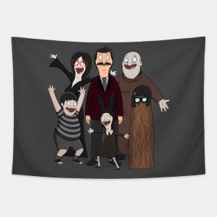 Burgers Addams Family Tapestry