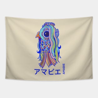 Amabie Japanese Yokai Tapestry