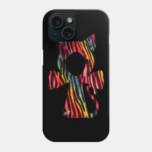 Rainbow Tiger Cat Ankh Phone Case