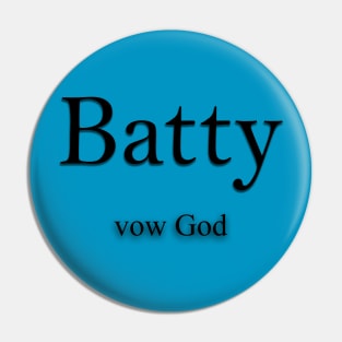 Batty Name meaning Pin