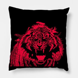 Tiger Red Head 05 Pillow