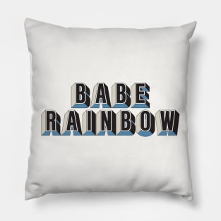 Babe Rainbow Pillow