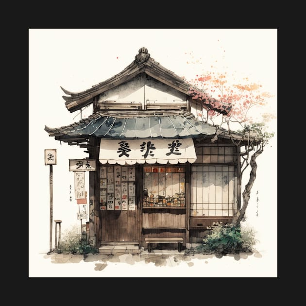 Japanese Storefront by Abili-Tees