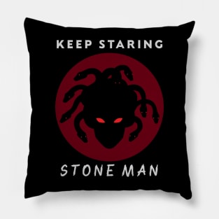 Greek Mythology Gorgon Stone Man Light Pillow