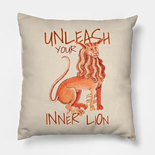 Vintage Lion Pillow