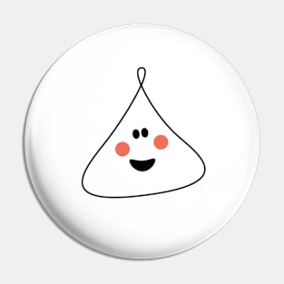 Cute, friendly ghost...or marshmallow ghost? Pin