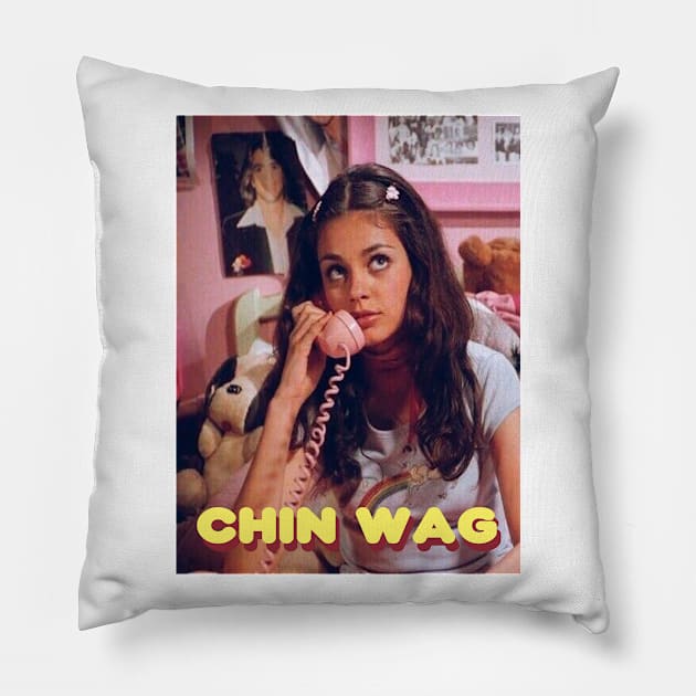 CHIN WAG Pillow by gollofleur