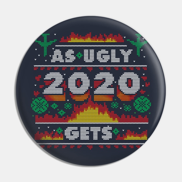 2020 Ugly Sweater Pin by zerobriant