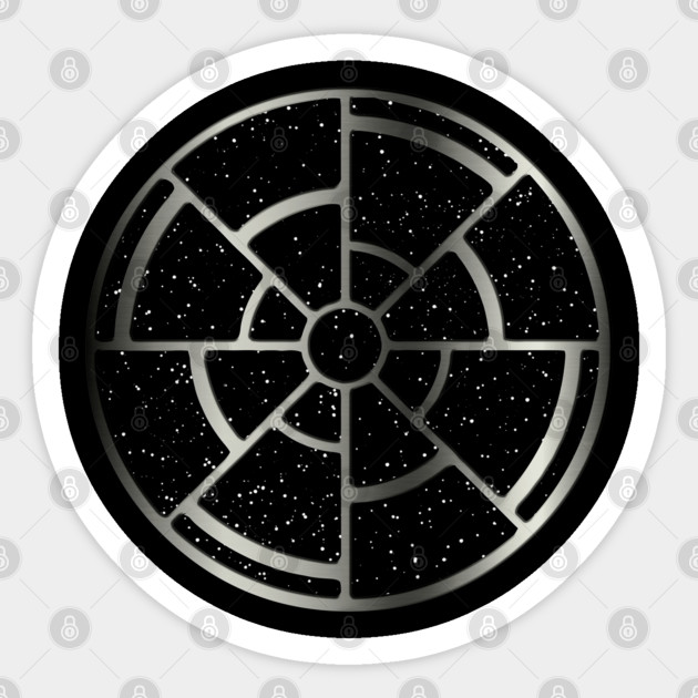 Emperors Throne View Port Window Star Wars Sticker Teepublic