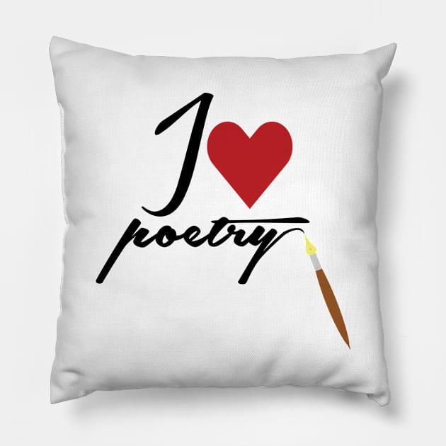 April - Poetry Month Pillow by Sidou01