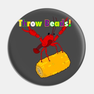 Mardi Gras Crawfish Pin