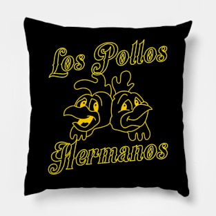 Los Pollos Hermanos Yellow Line Pillow