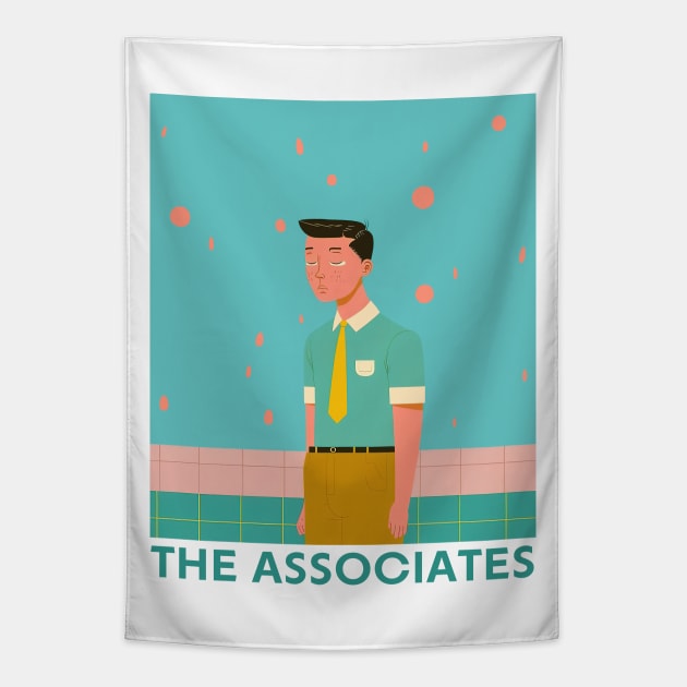 The Associates -- Original Fan Artwork Tapestry by unknown_pleasures