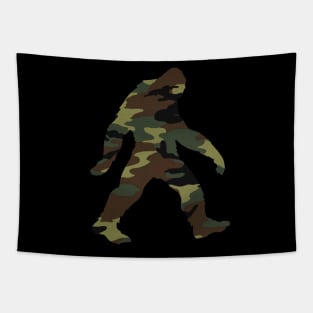 Camo Sasquatch Tapestry