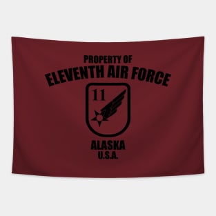 Property of 11th Air Force Tapestry