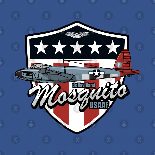 USAAF de Havilland Mosquito by TCP