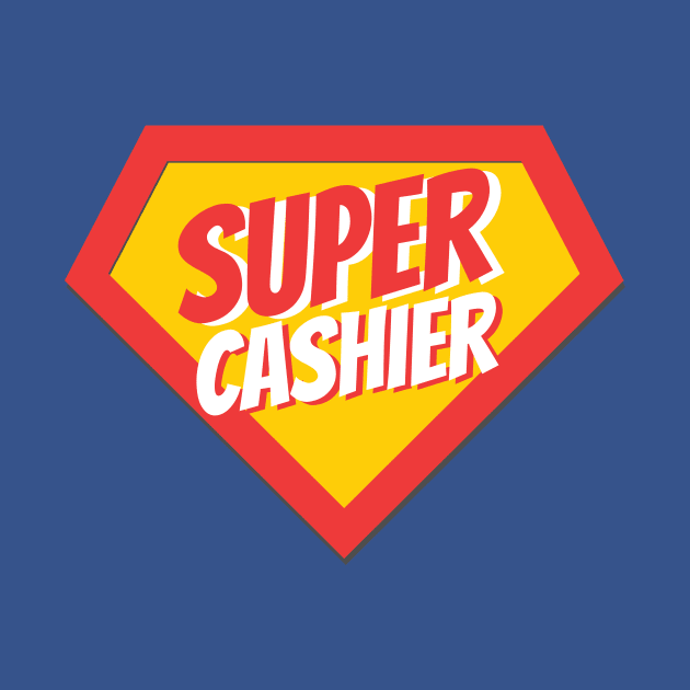 Cashier Gifts | Super Cashier by BetterManufaktur