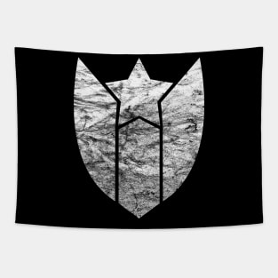 Mono Color Shield (light distressed) Tapestry