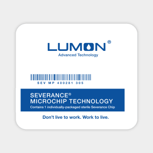 Lumon Severance Chip Magnet