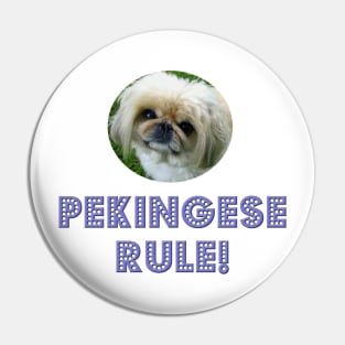 Pekingese Rule! Pin