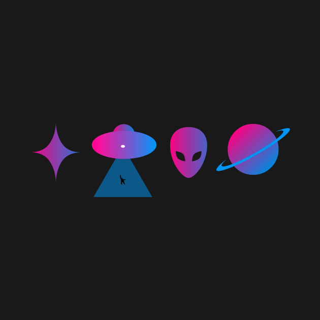 Alien, planet, star, ufo by gustavoscameli