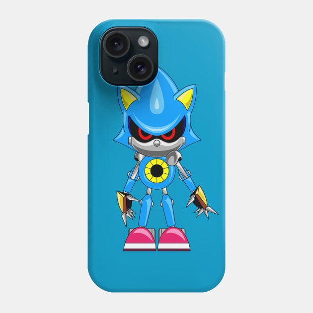 Metal Sonic Retro Phone Case by Nidavellir