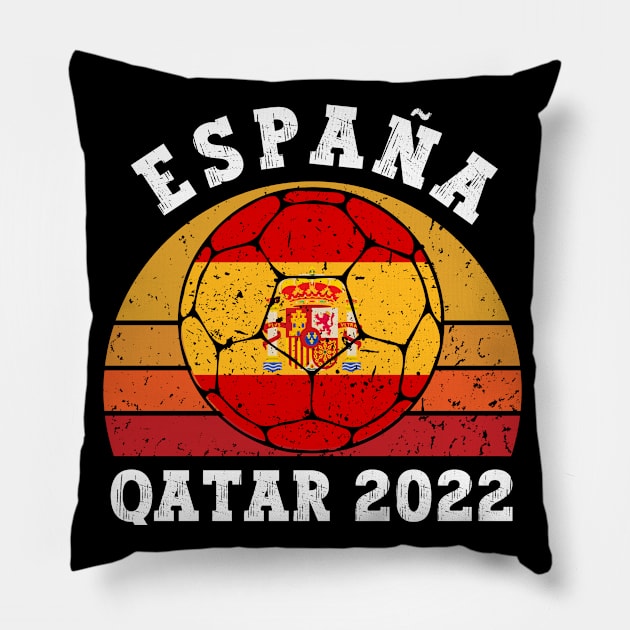 Espana Football Pillow by footballomatic