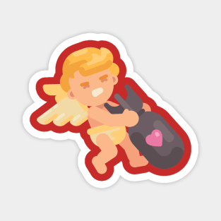 Cupid Bomber Magnet