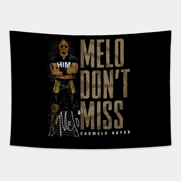 Carmelo Hayes Melo Don't Miss Tapestry by MunMun_Design